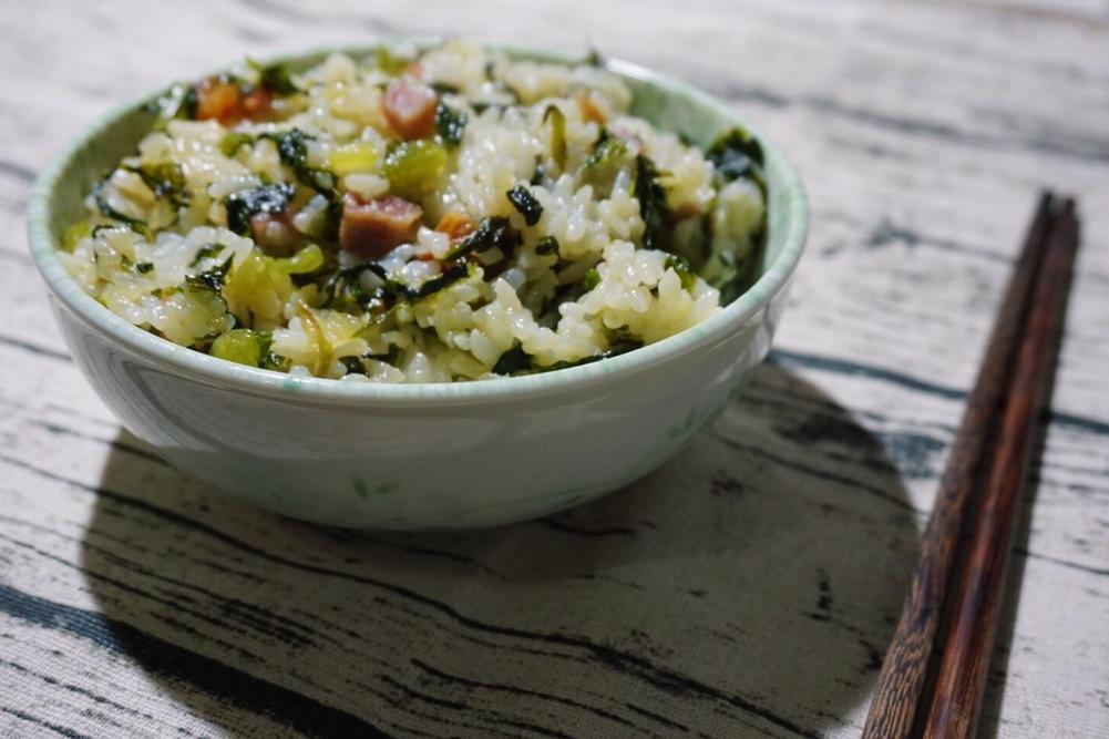 上海菜饭（莴笋叶版）