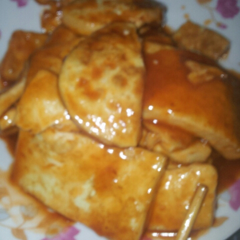 汁味糖醋豆腐丁