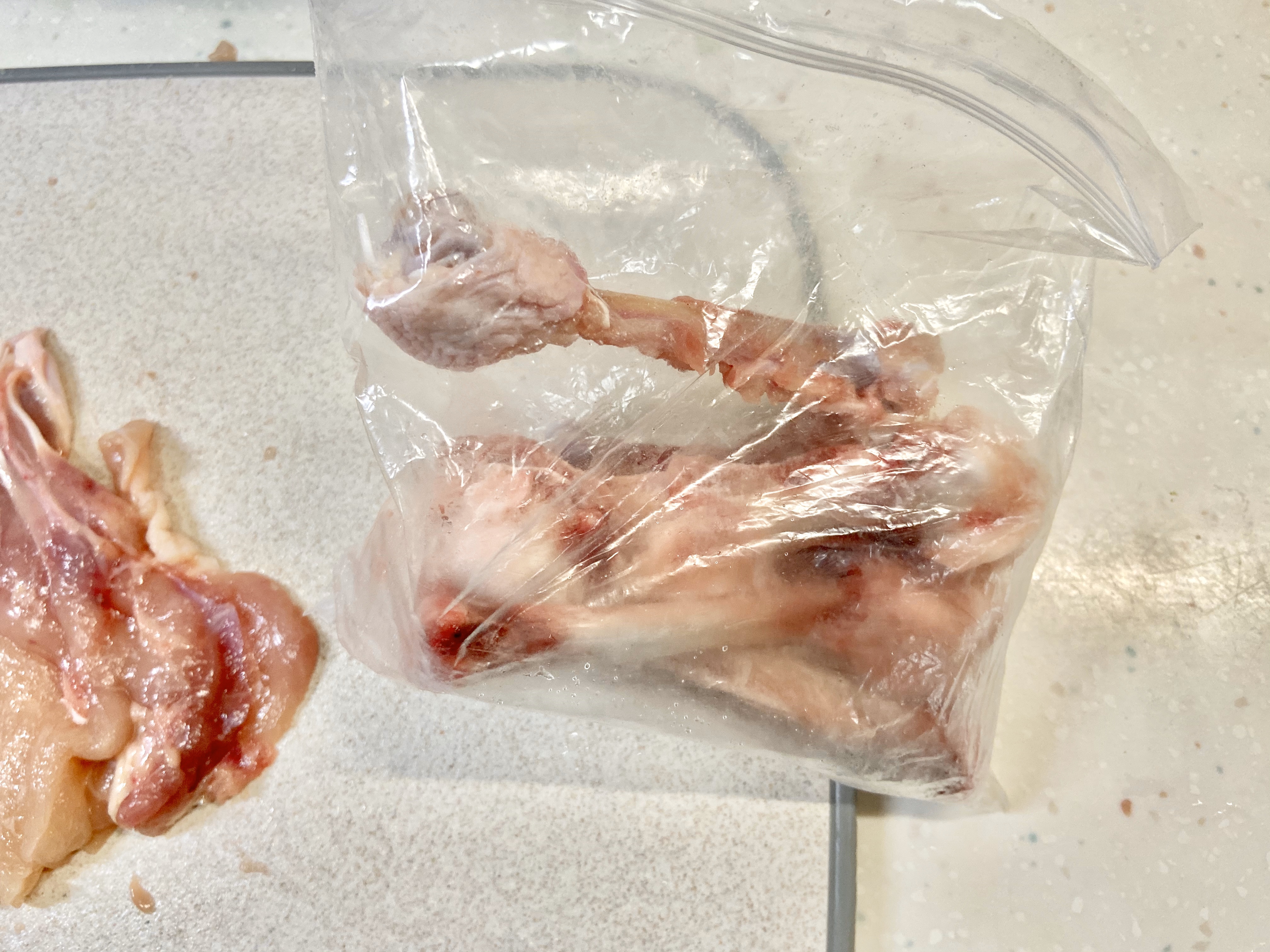 超简单的低碳水高蛋白【菠菜芝士法式香煎鸡腿肉&鸡胸肉】的做法 步骤6