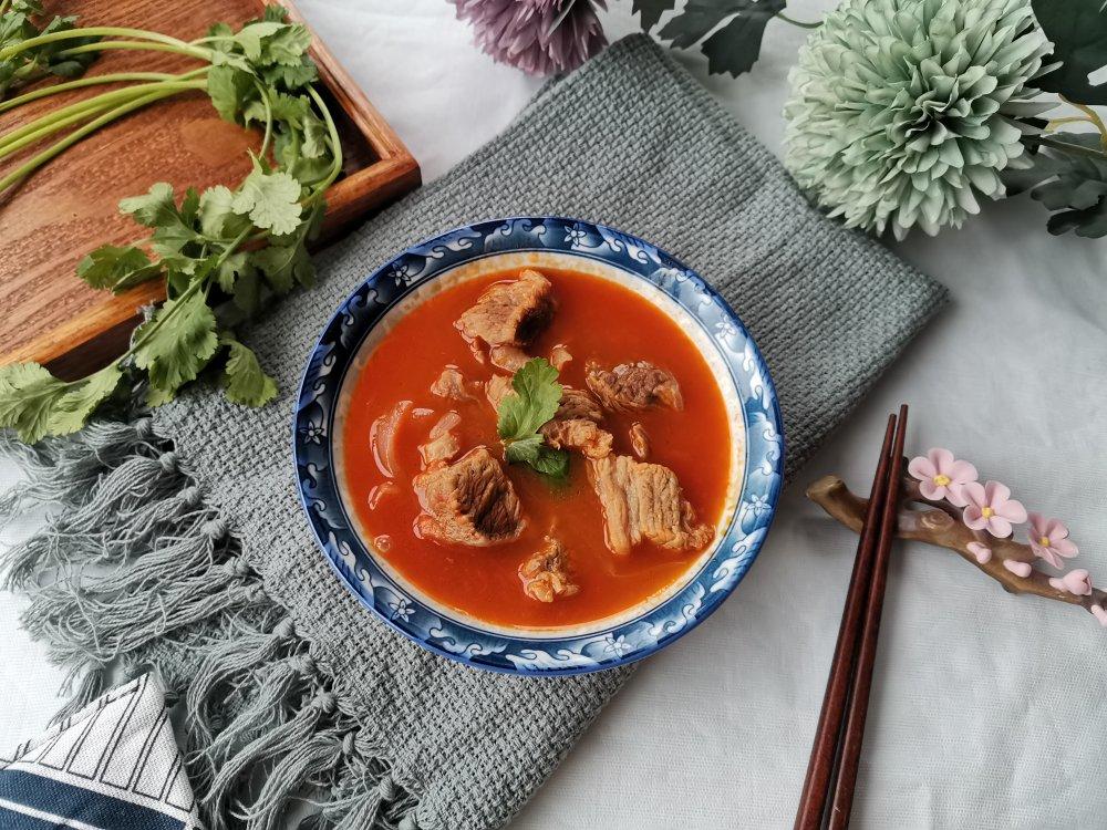 香辣番茄牛腩煲