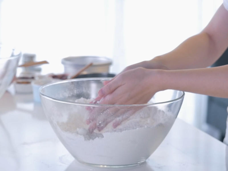 纯奶手撕吐司的做法 步骤1