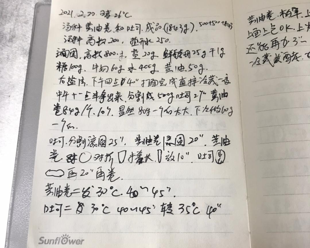 纯奶手撕吐司的做法 步骤1