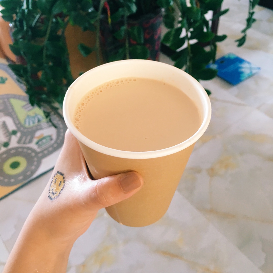 手煮奶茶