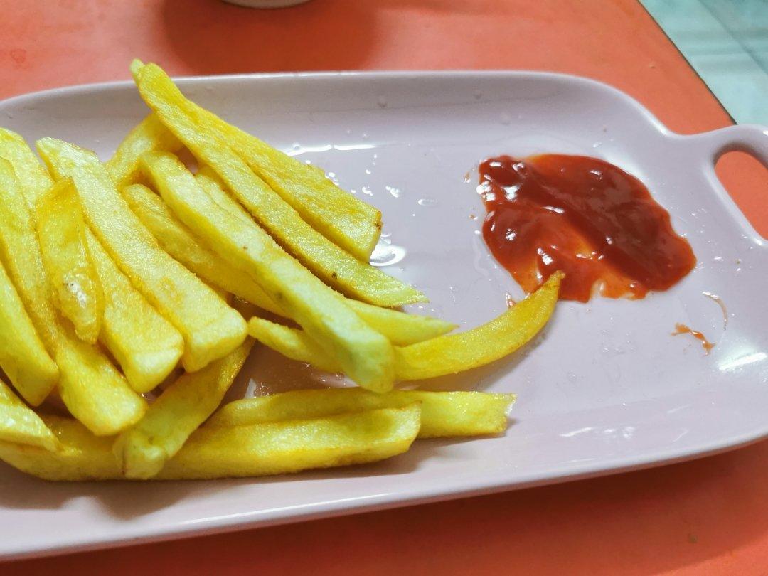 比肯德基好吃的炸薯条