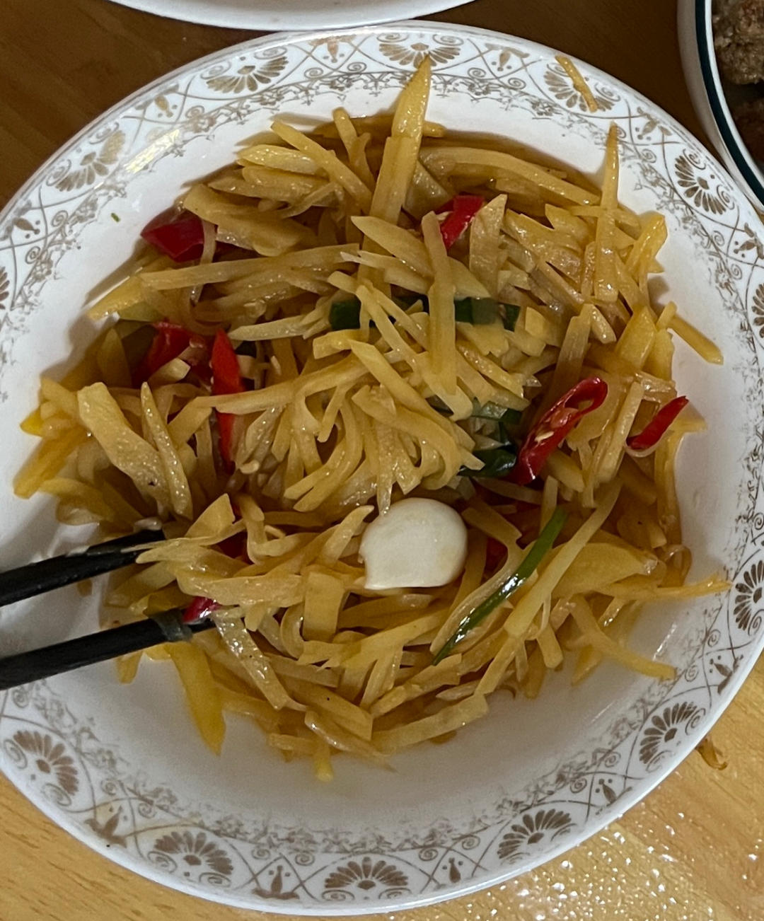 酸辣土豆丝的家常做法 超级下饭