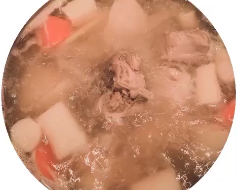 山药莲藕排骨汤