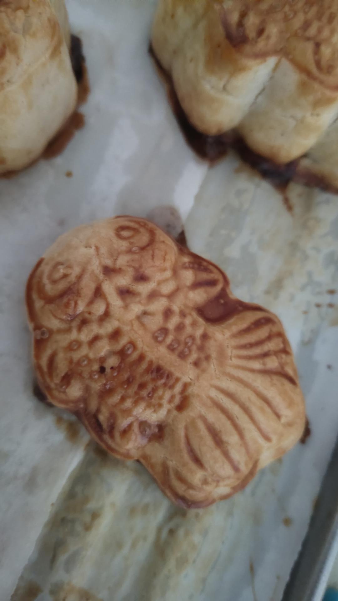 不用转化糖浆的月饼皮