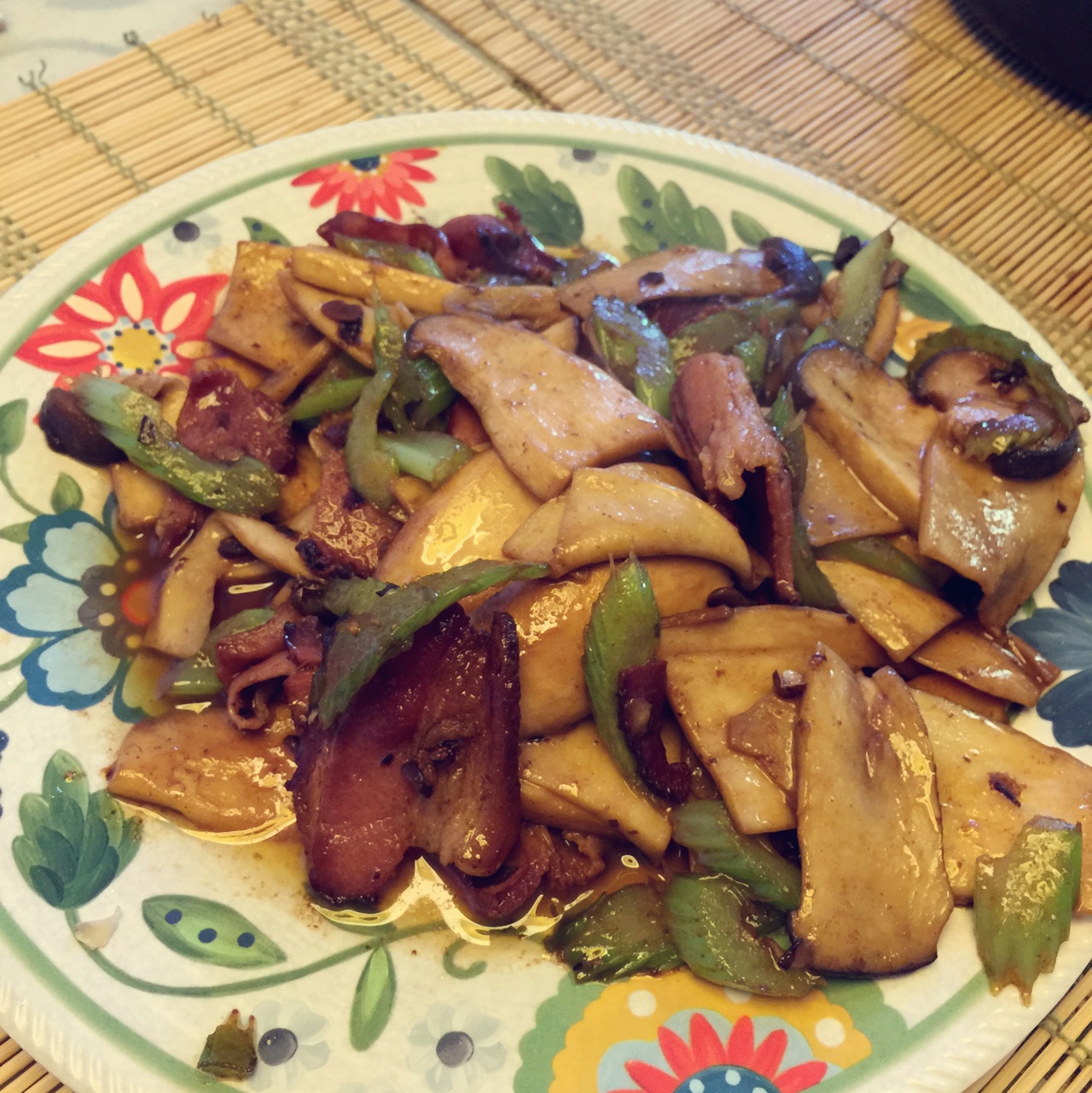 干锅杏鲍菇