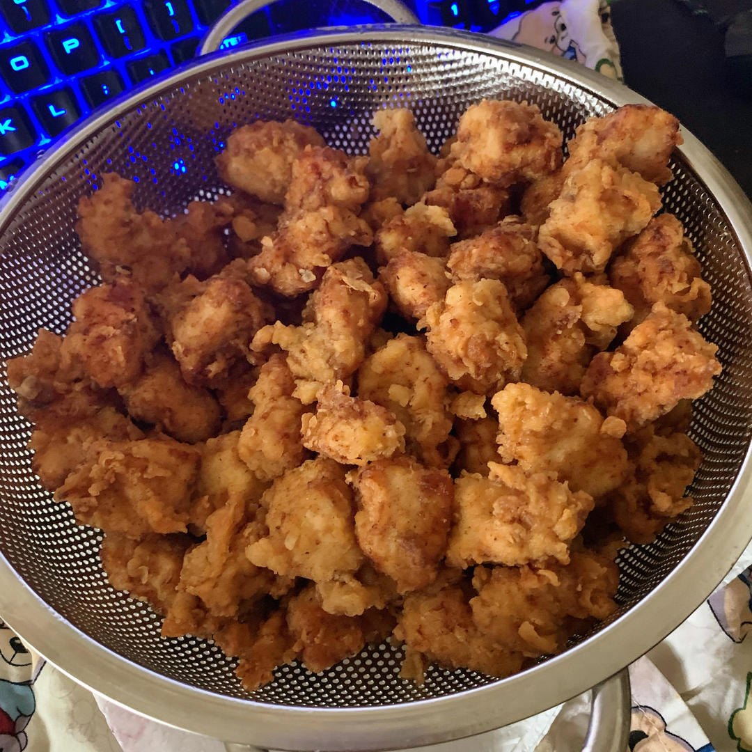 家庭版劲脆炸鸡块，无需炸鸡粉