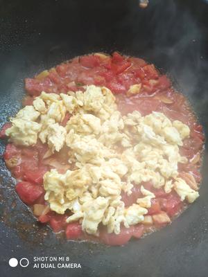 超好吃的西红柿炒鸡蛋无糖版（附面卤）的做法 步骤12