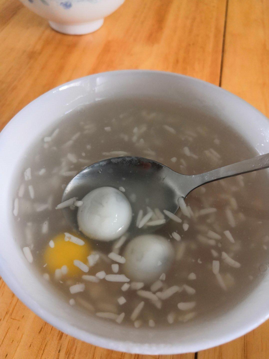 酒酿圆子（加藕粉版）