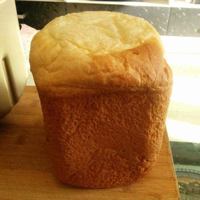 超级好吃的原味面包（面包机版）