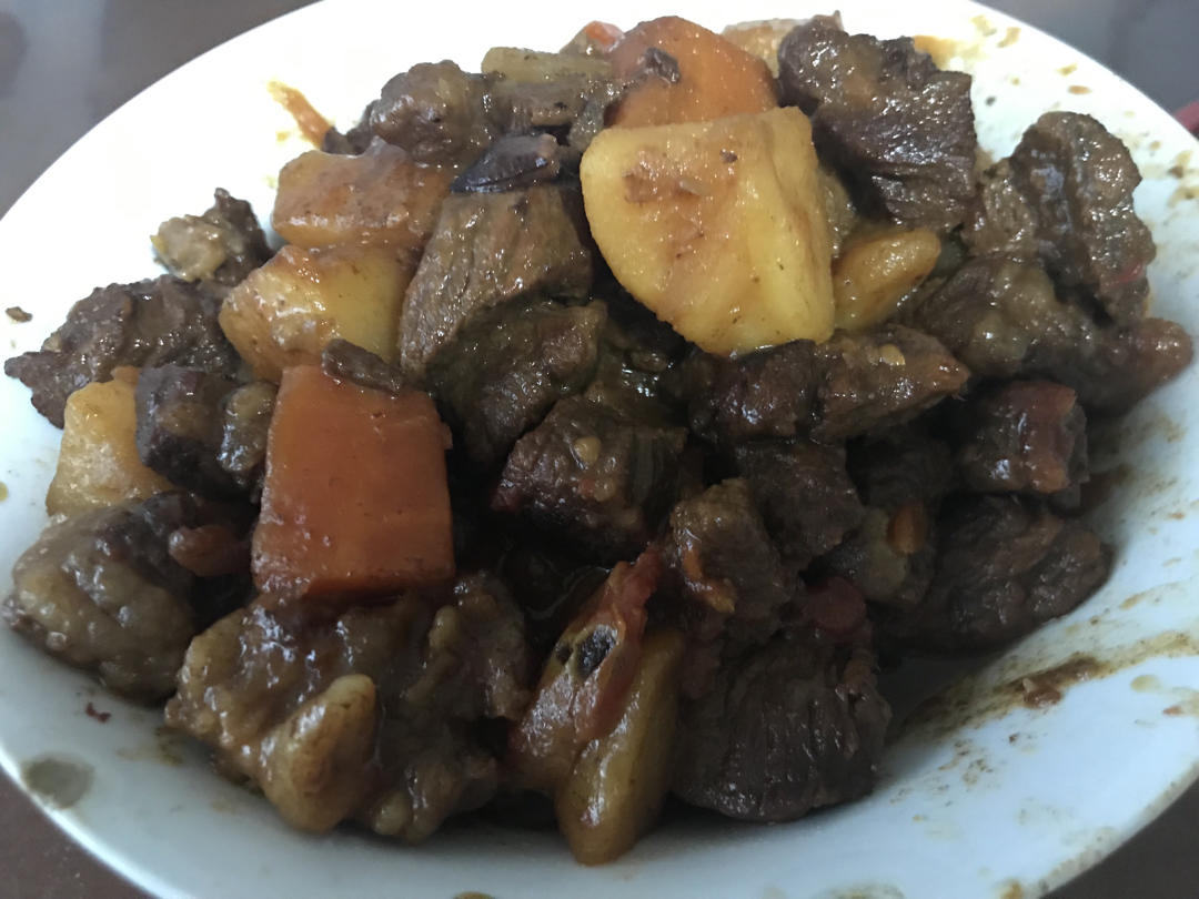 番茄土豆炖牛腩
