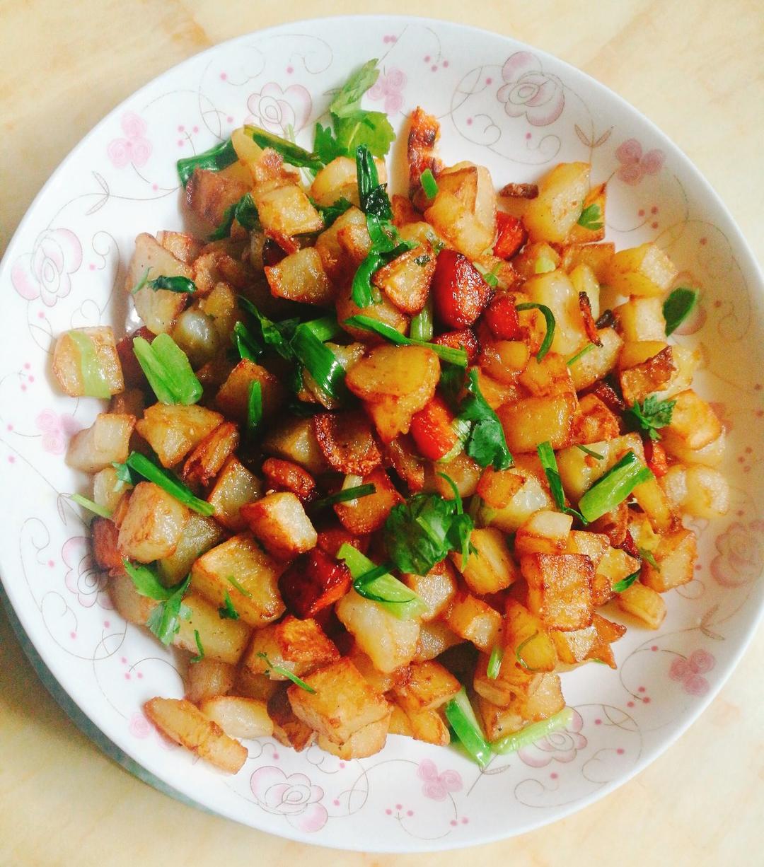 琳蠢蠢做的炒三丁