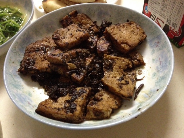 橄榄菜烧豆腐