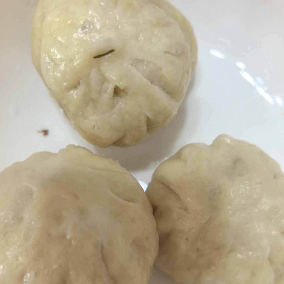 青菜香菇包子