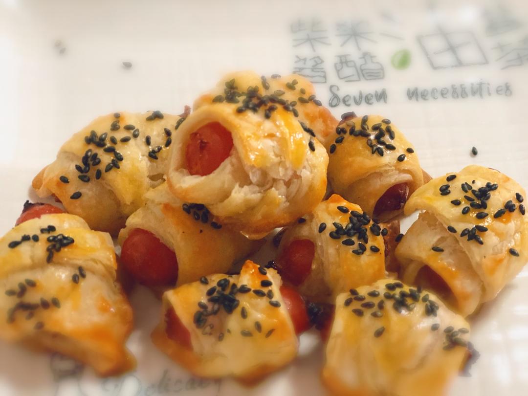 香酥香肠卷