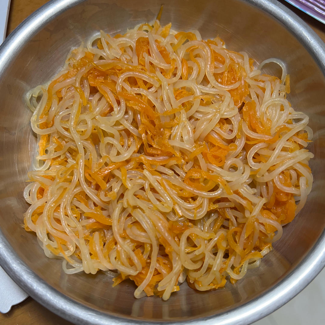 胡蘿蔔🥕炒魔芋粉絲