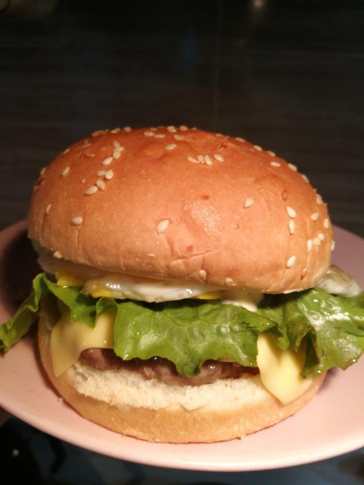 快手汉堡牛肉饼🍔