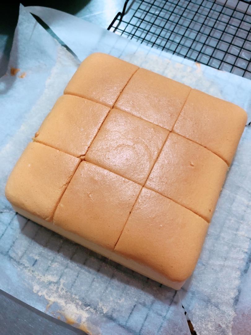 超细腻绵软❗️古早蛋糕