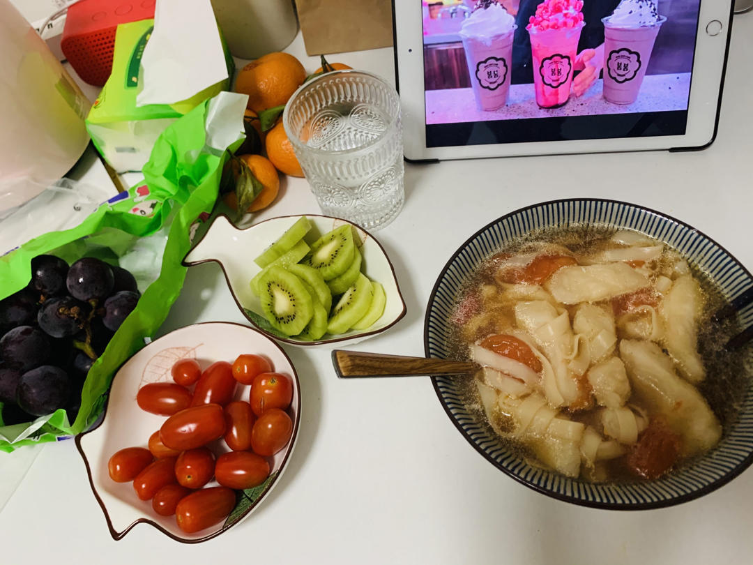 晚餐打卡