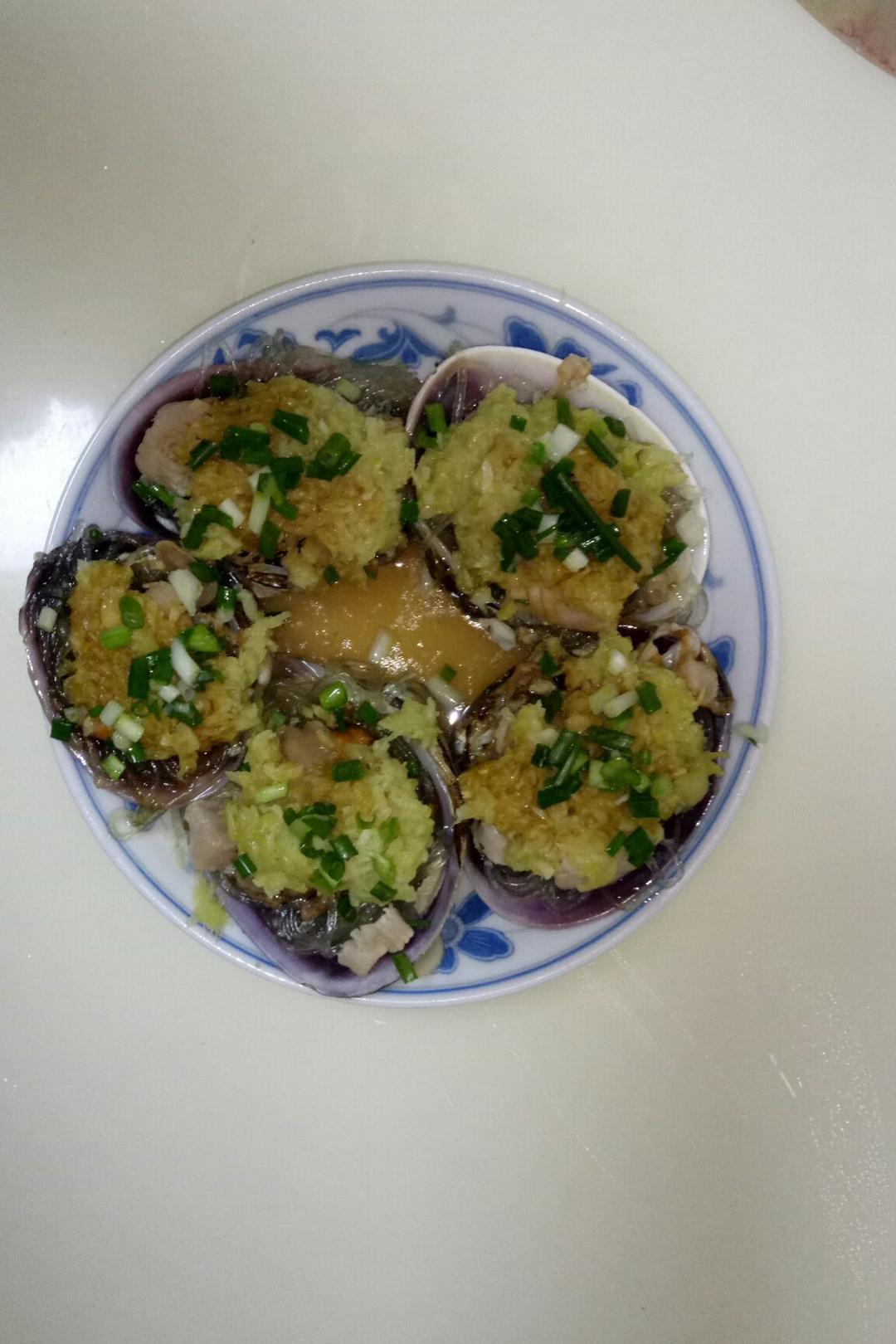 蒜蓉粉丝蒸天鹅蛋