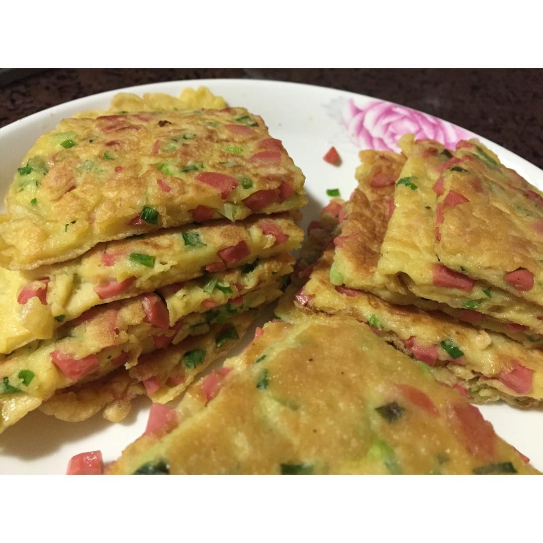 葱花鸡蛋饼