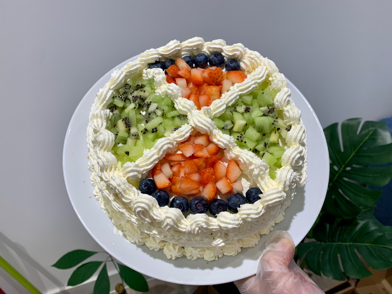 【视频】香兰叶（斑斓叶）戚风蛋糕～新加坡网红绿蛋糕