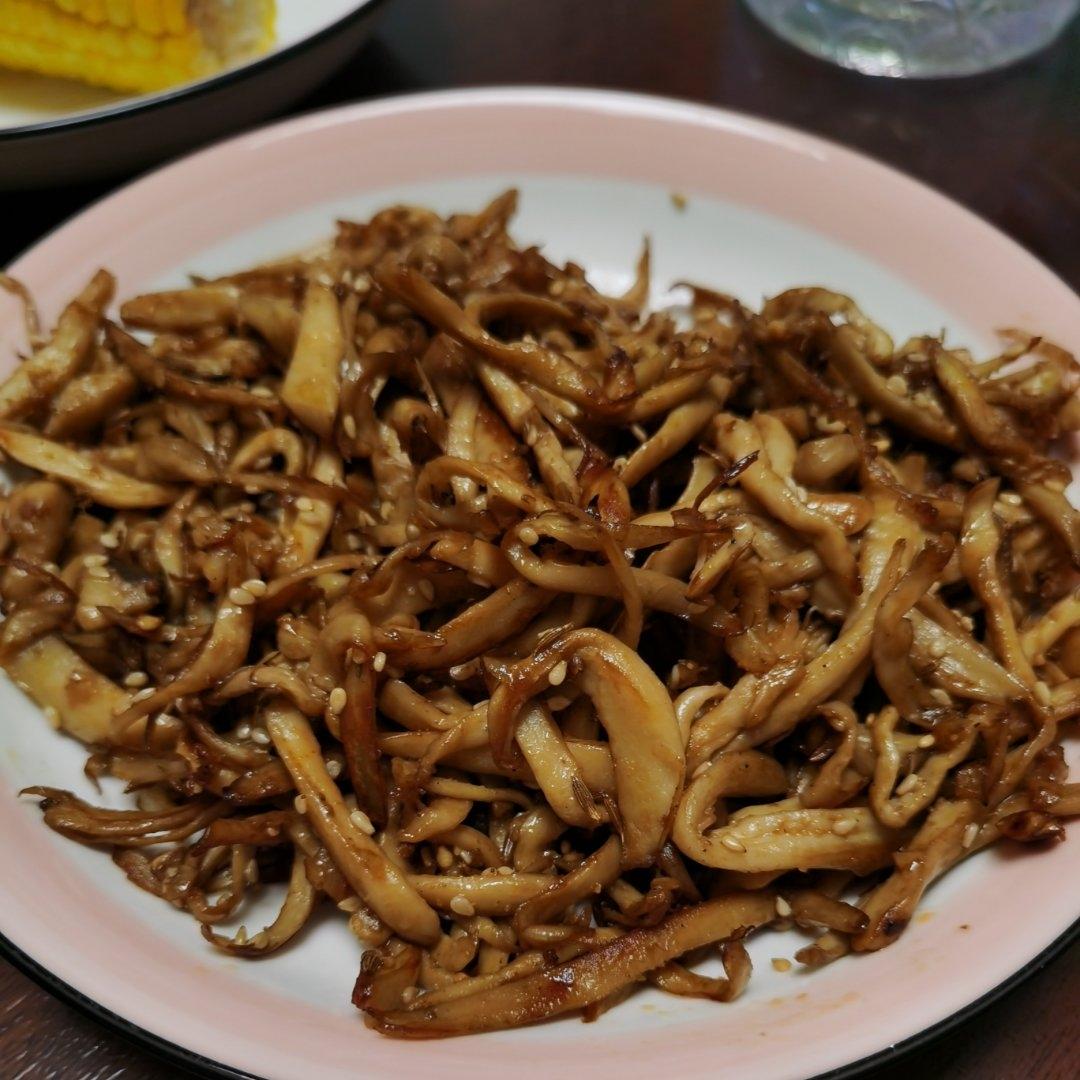 越嚼越香‼️比肉还要好吃👉干煸孜然杏鲍菇