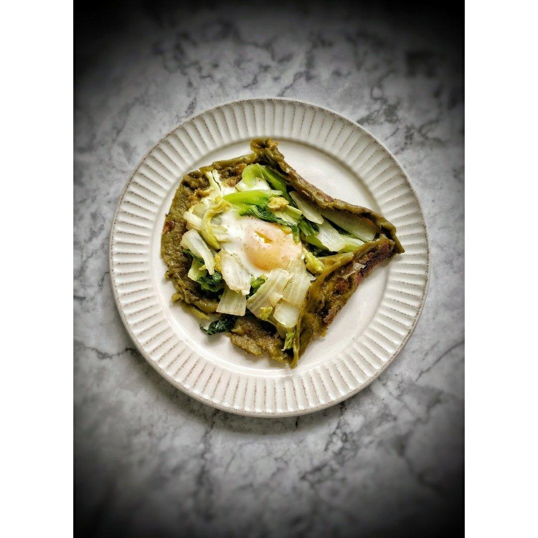 嫩蛋全麦四方饼——抱蛋饼【健康主食】