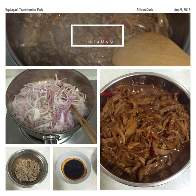 洋葱牛肉丝