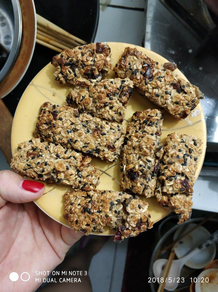 【健身厨男】微波炉燕麦饼干