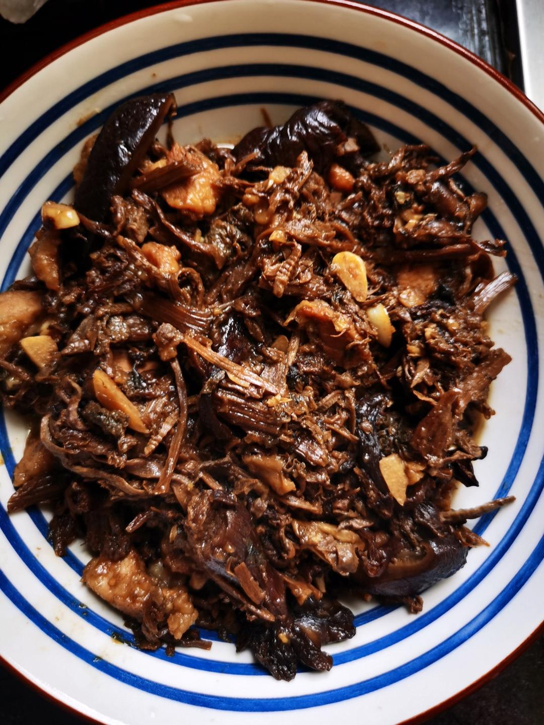 野生榛蘑烧肉