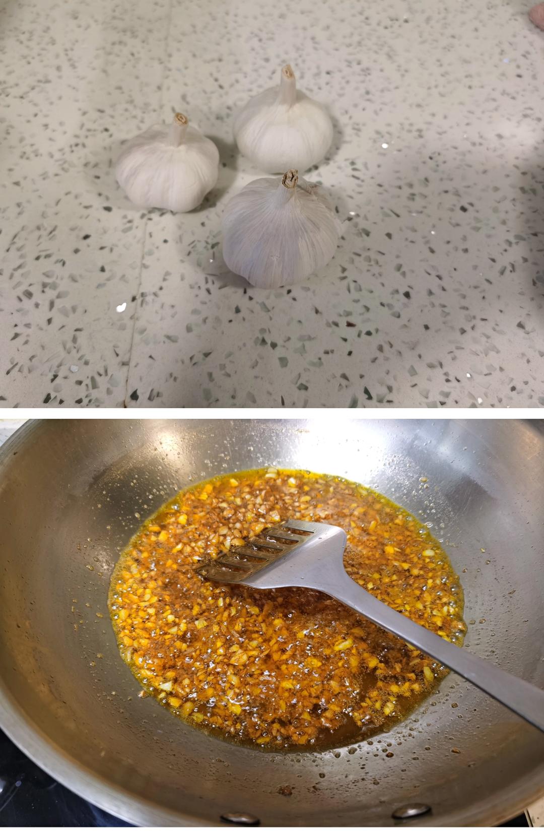 可以搭配所有海鲜的万能蒜蓉酱，烧烤店老板亲传秘方