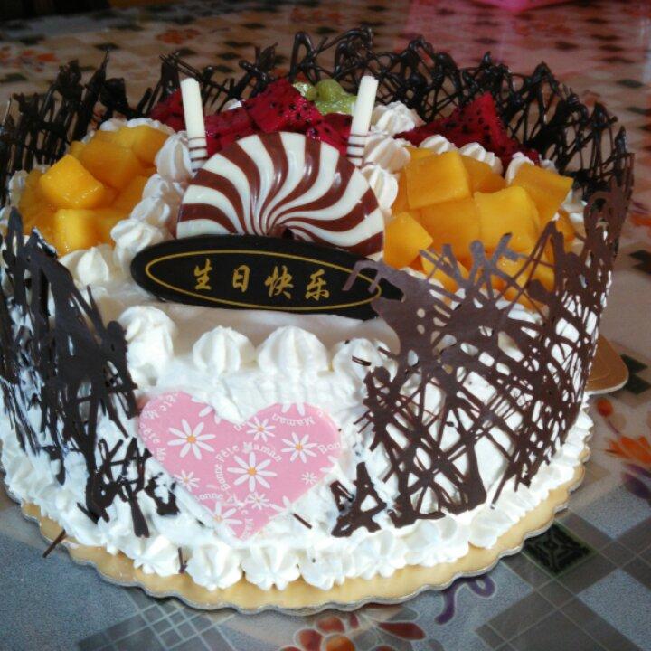 8寸水果生日蛋糕