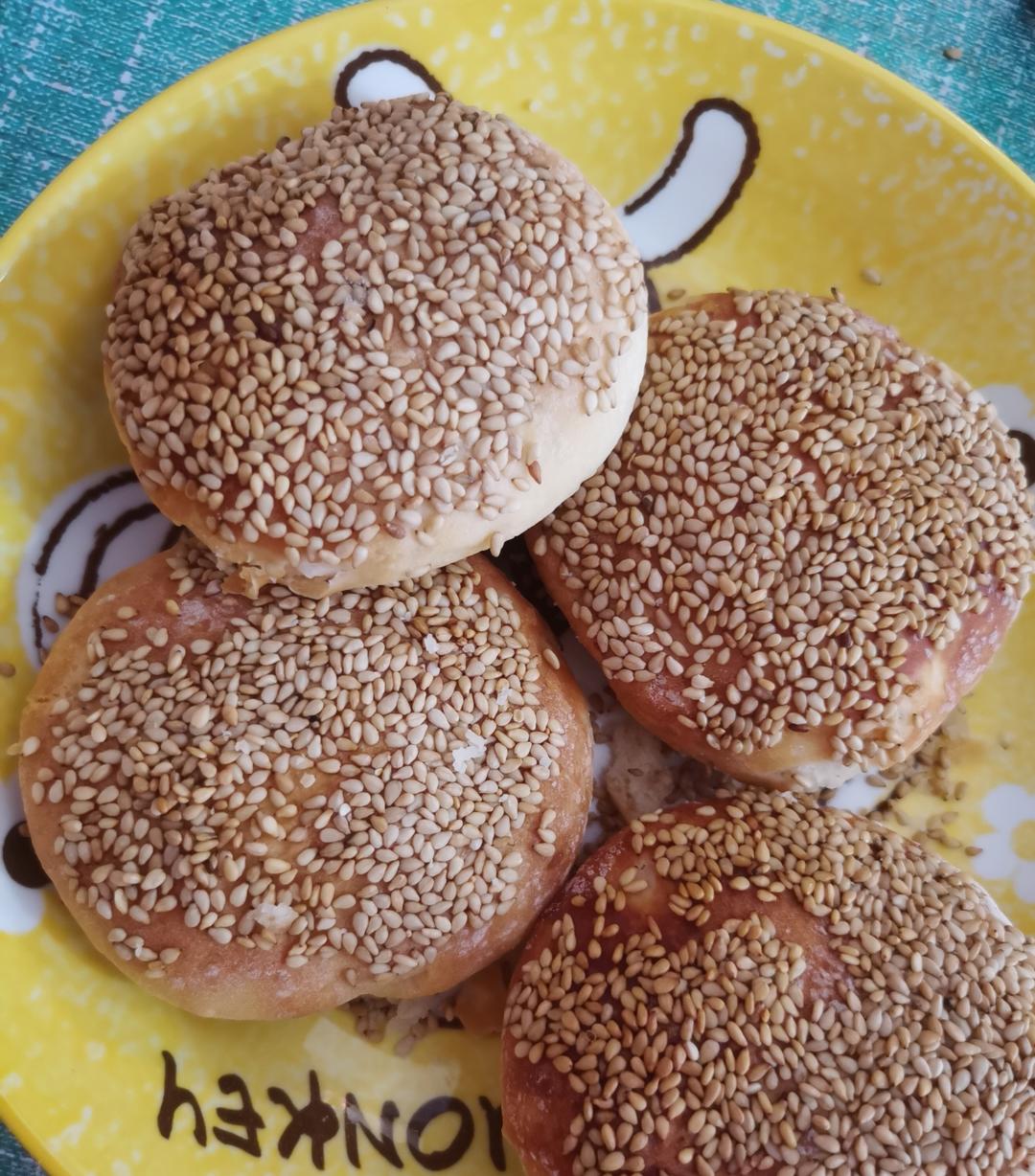 免烤油酥烧饼，无需烤箱，万能配方，可烙可烤外酥里软