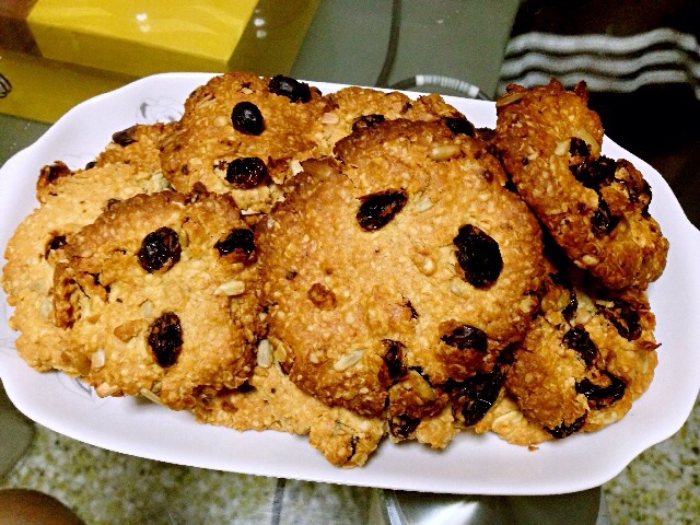 完美软版葡萄干燕麦饼干（超级好吃啊）