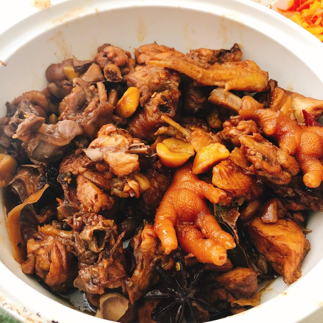 板栗烧鸡