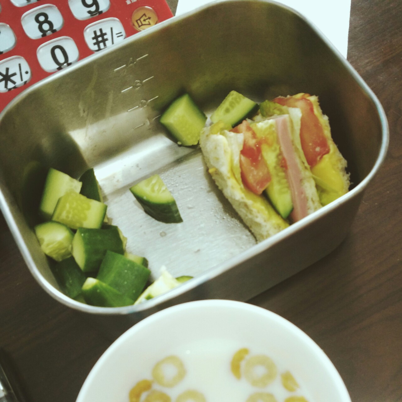 火腿芝士三明治