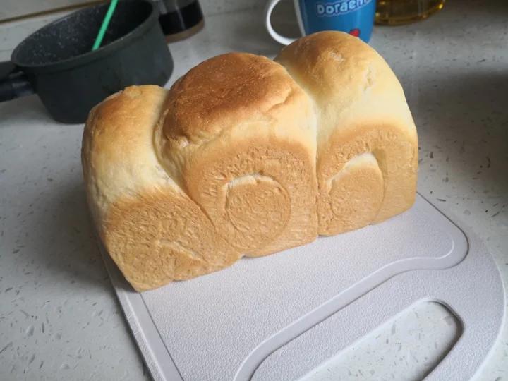 夺命软吐司(๑´ڡ`๑)超软拉丝极速方便的一次发酵吐司