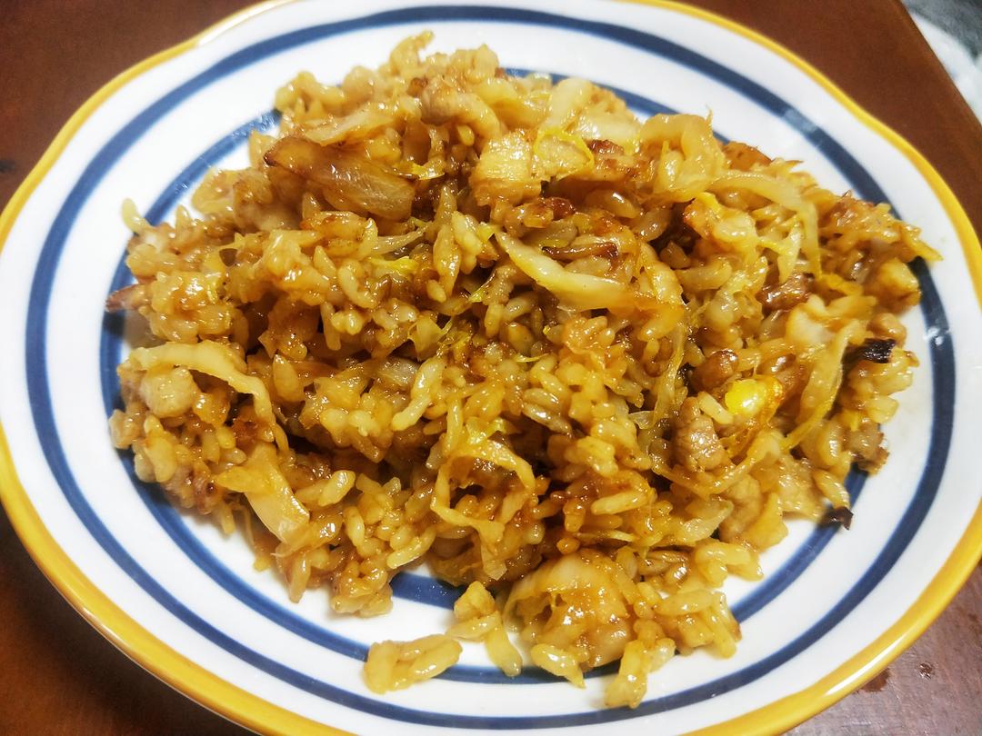 酸菜炒饭