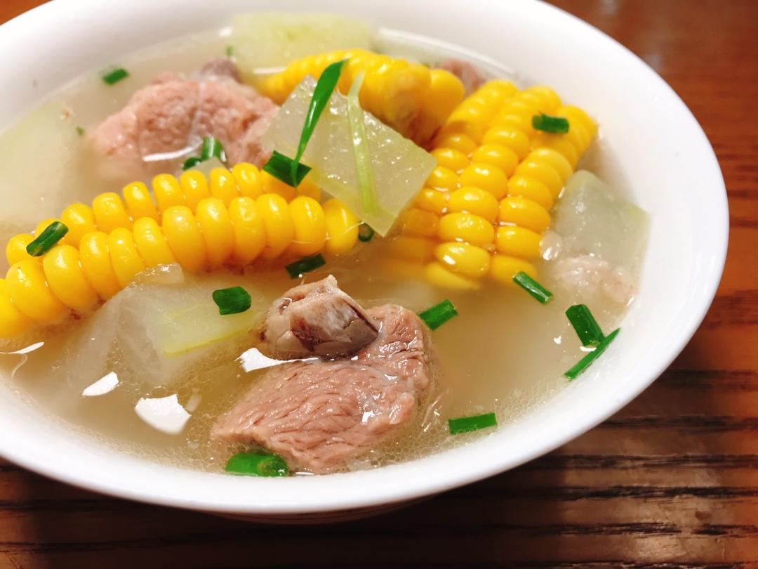 冬瓜玉米排骨汤