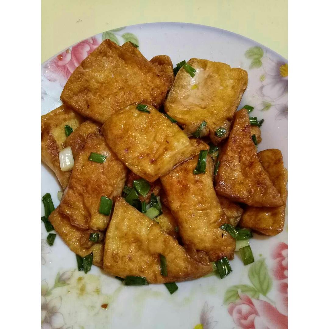 蚝油煎豆腐