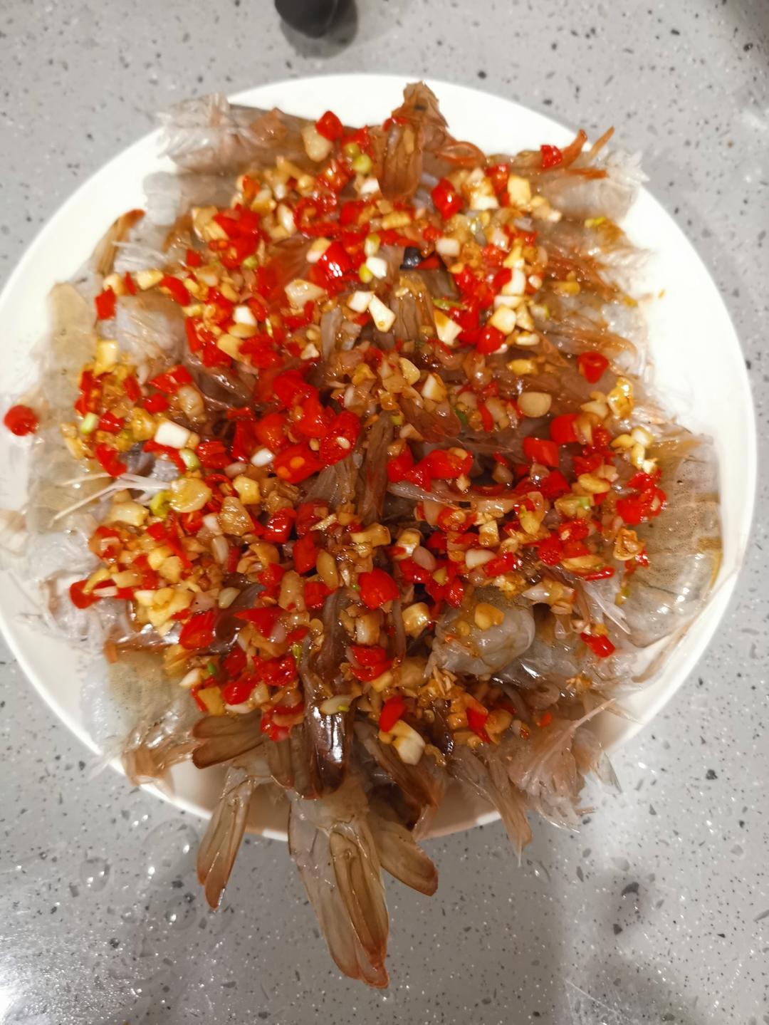 蒜蓉粉丝开背虾