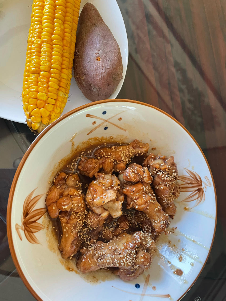 蒜香蜜汁鸡腿肉/好吃巨下饭