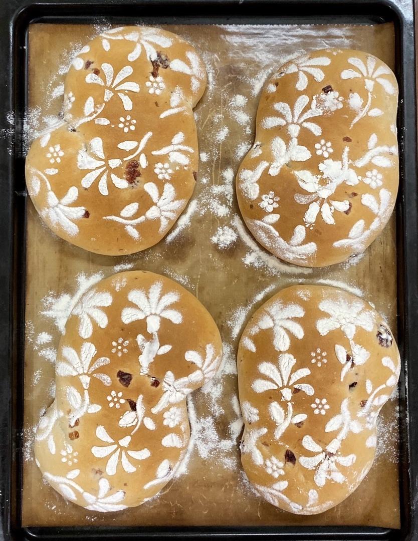面包店里的常客——蔓越莓奶酪软欧