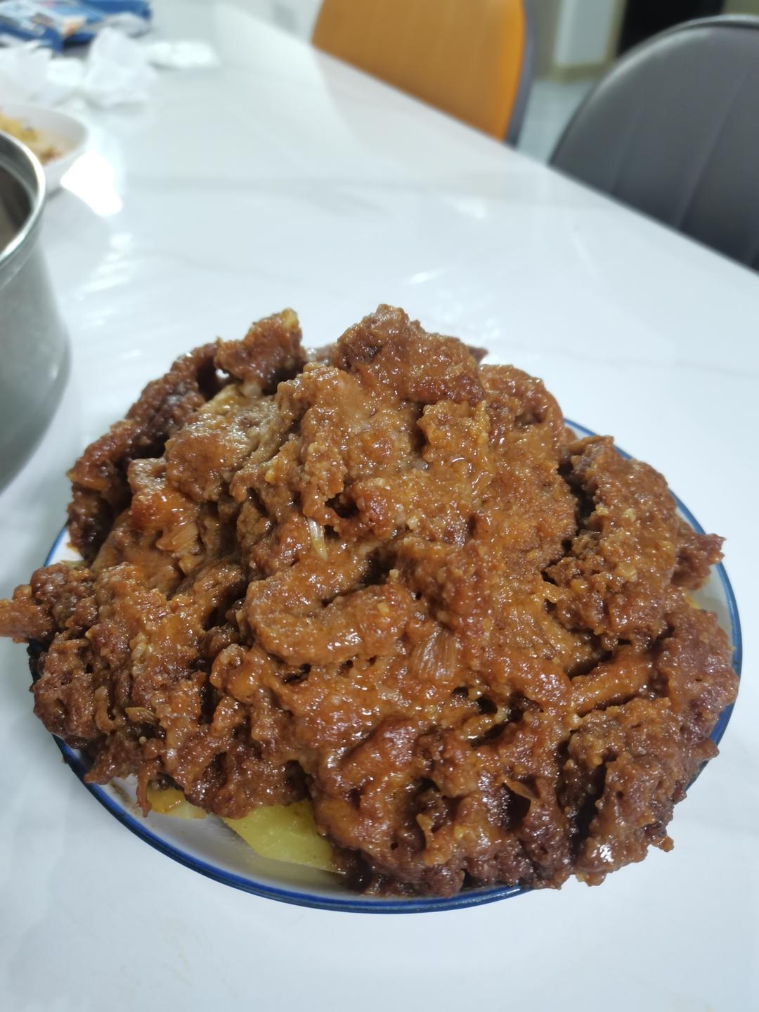 绝绝子！甩饭店几条街的粉蒸肉（粉蒸排骨）