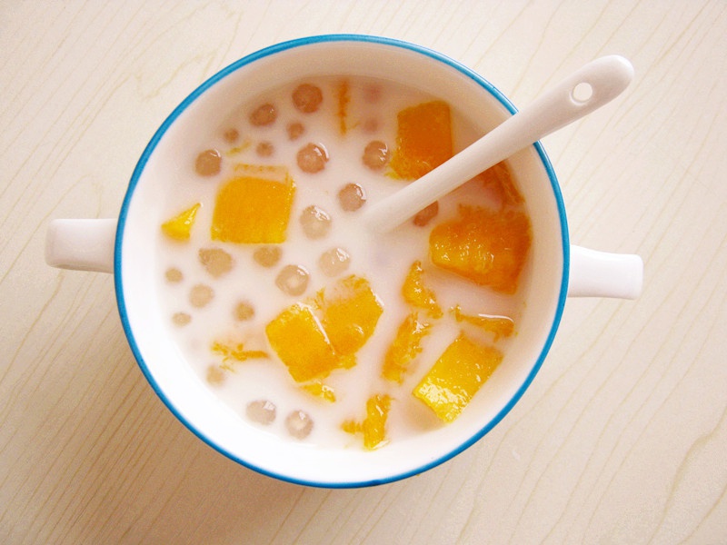 芒果椰汁西米露