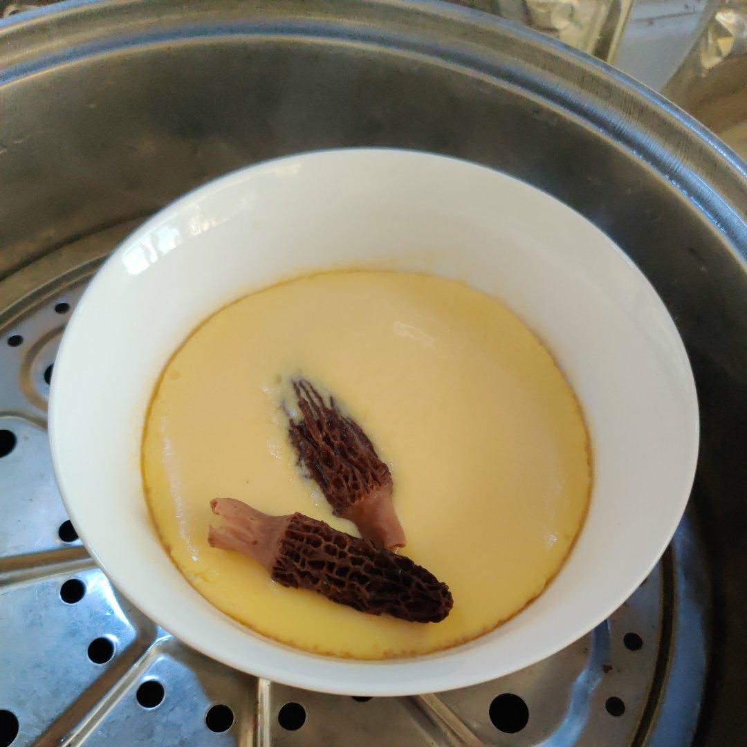 羊肚菌蒸蛋