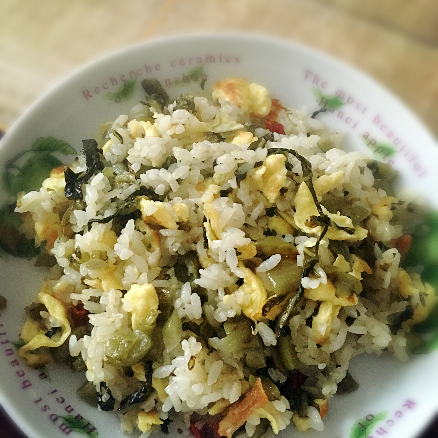 ivan77做的咸菜炒饭